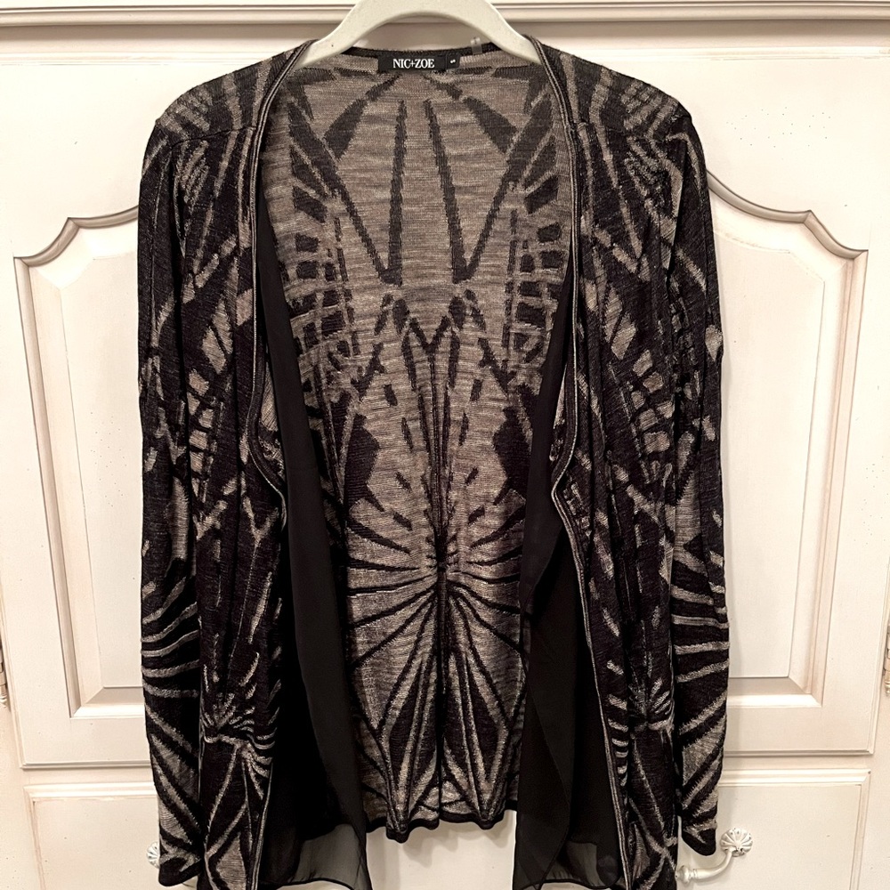 Nic +Zoe Drape Cardigan